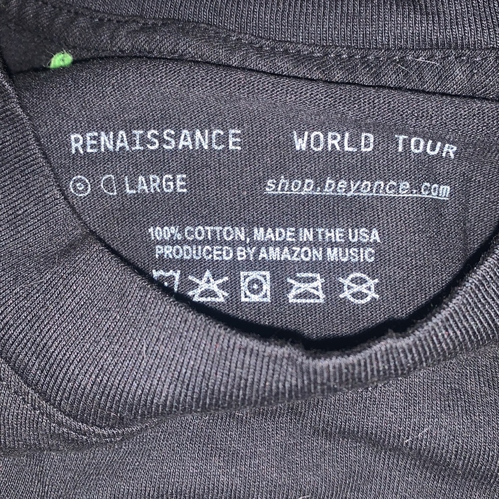 Beyonce 2023 Renaissance World Tour Tee Shirt - Picture 3 of 4